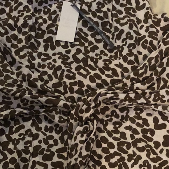 PIAZZA DEL TEMPIO LEOPARD BL/wh, NWT SZ SMALL - Picture 4 of 9